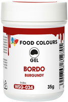 Barwnik w żelu 35 g BORDOWY Food Colours