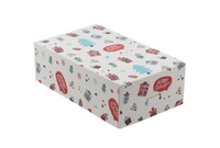 Świateczne pudełko na ciasto 21x12,5x7 cm