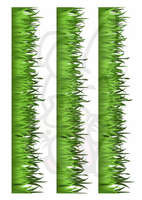 Wydruk jadalny opłatek na tort TRAWA