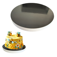 Podkład pod tort styrodur śr. 24 CZARNY