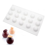 Forma silikonowa do żelki monoporcji KULE Ø 3,1 cm 15 GNIAZD