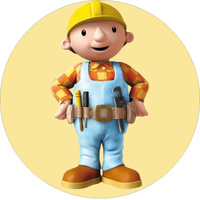 Opłatek na tort BOB BUDOWNICZY WZ. I