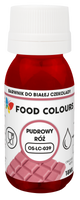 Barwnik do czekolady i mas tłustych PUDROWY RÓŻ 18 ml Food Colours