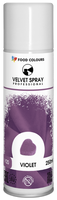 Zamsz w sprayu do dekoracji tortu i monoporcji FIOLETOWY 250ml Food Colours