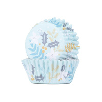 Świąteczne papilotki do muffinek FLORAL FESTIVES 30 szt. PME