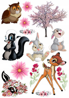 Wydruk jadalny opłatek na tort BAMBI WZ.IV