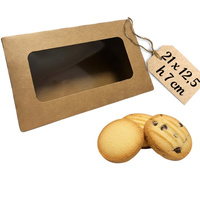 Pudełko na ciasto 21x12,5x7 cm KRAFT