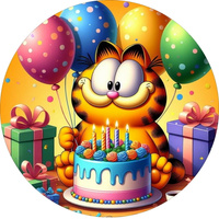 Opłatek na tort GARFIELD WZ.I