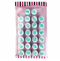 Zestaw wykrawaczek do masy cukrowej ciasteczek ALFABET - MAŁE LITERY