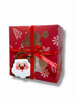 Pudełko na ciasto 16x16x9 cm MIKOŁAJ