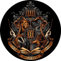 Opłatek na tort HARRY POTTER  WZ. V