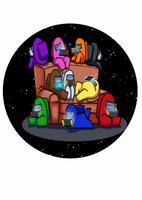 Wydruk jadalny AMONG US WZ. I