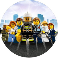 Opłatek na tort LEGO WZ.IV