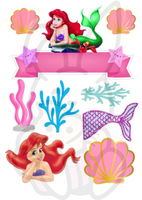 Wydruk jadalny opłatek na tort ARIELKA WZ. I