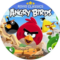 Opłatek na tort Angry Birds WZ.I