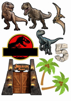 Wydruk jadalny JURASIC WORLD  WZ.I