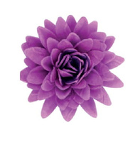 Dekoracja waflowa Aster FIOLETOWY Rose Decor