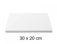 Podkład pod tort BIAŁY 20x30 cm h 1,2 cm