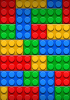 Opłatek na tort KLOCKI WZ.I