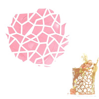 Szablon dekoracyjny MOZAIC 197x296 mm Słodki Bufet