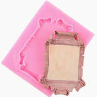 Forma silikonowa do tworzenia dekoracji RAMKA WZ. V