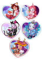 Wydruk jadalny ENCHANTIMALS WZ.I