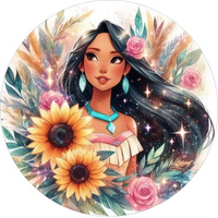 Opłatek na tort POCATHONTAS WZ.III