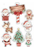 Opłatek na świąteczne wypieki wz. XIX