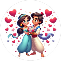 Opłatek na tort ALLADYN WZ.I