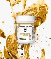 Barwnik w żelu ZŁOTY NOWY BEZ E171 35G