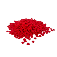 Posypka cukrowa SERDUSZKA CZERWONE 50g Slado