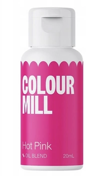Barwnik olejowy do mas tłustych HOT PINK 20 ml Colour Mill