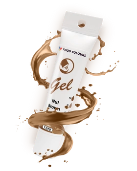 Barwnik w żelu BRĄZ ORZECHOWY Nut Brown 30g Food Colours