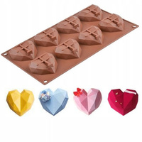 Forma silikonowa SERCA 8 gniazd 29x17 cm