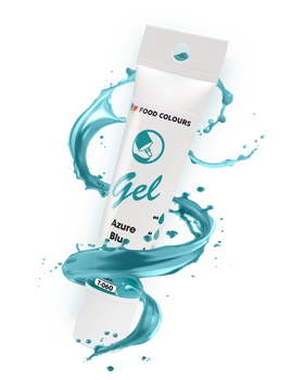 Barwnik w żelu NIEBIESKI LAZUROWY Azure Blue 30g Food Colours