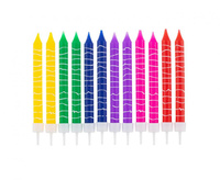 #SU Świeczki urodzinowe "Kredki", 12/12, 8,0 cm