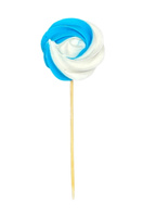 Lizak bezowy na tort BIAŁO NIEBIESKI Slado