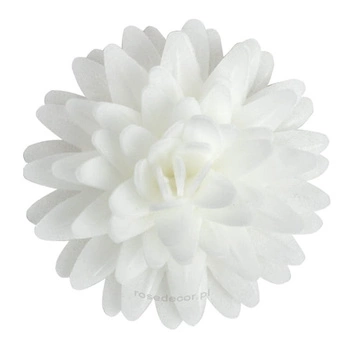 Dekoracja waflowa STOKROTKA BIAŁA 3 szt. Rose Decor
