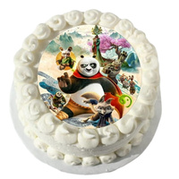 Opłatek na tort KUNG FU PANDA WZ.VI