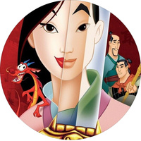 Opłatek na tort MULAN WZ.V