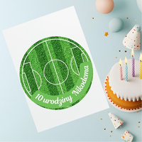 Wydruk jadalny opłatek na tort MURAWA TRAWA WZ. I