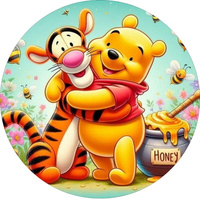 Opłatek na tort KUBUŚ PUCHATEK WZ. VII