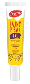 Fajny pisak XXL ŻÓŁTY do dekoracji 30g Delecta