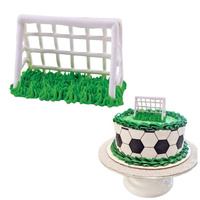 Figurka na tort BRAMKA PIŁKARSKA 75x45 mm Ditarte