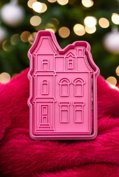 Foremka do tworzenia dekoracji  DOMEK ŚWIATECZNY WZ.II