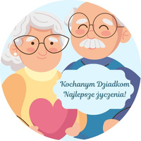 Opłatek na Dzień Babci i Dziadka wz. IX