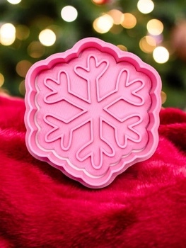 Foremka do tworzenia dekoracji ŚNIEŻYNKA WZ.I