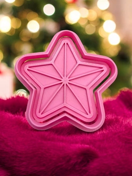 Foremka do ciasteczek i pierników ŚWIATECZNA GWIAZDKA WZ.I