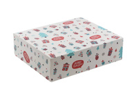 Świateczne pudełko na ciasto 25x21x7 cm