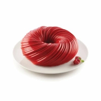 Forma silikonowa do tortów musowych INTRECCIO gniazdo, poj. 1,6 l Silikomart